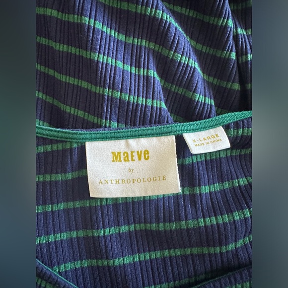 Flores Striped Dress by Maeve For Anthropologie Size XL - Picture 4 of 6